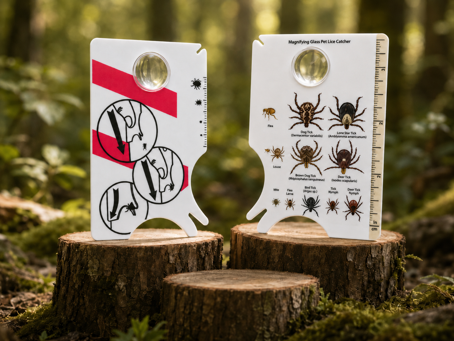 First LoneStar Shield Tick Remover Card