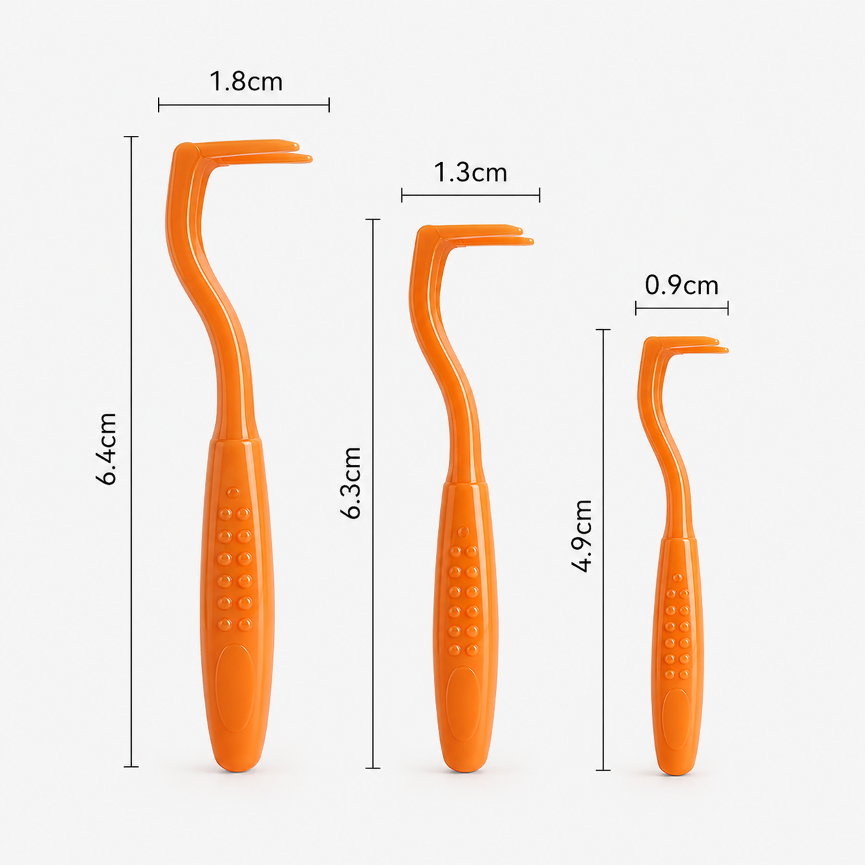 LoneStar Defense Tick Remover Hook Set for Dogs, Cats & Humans — 3 Pcs