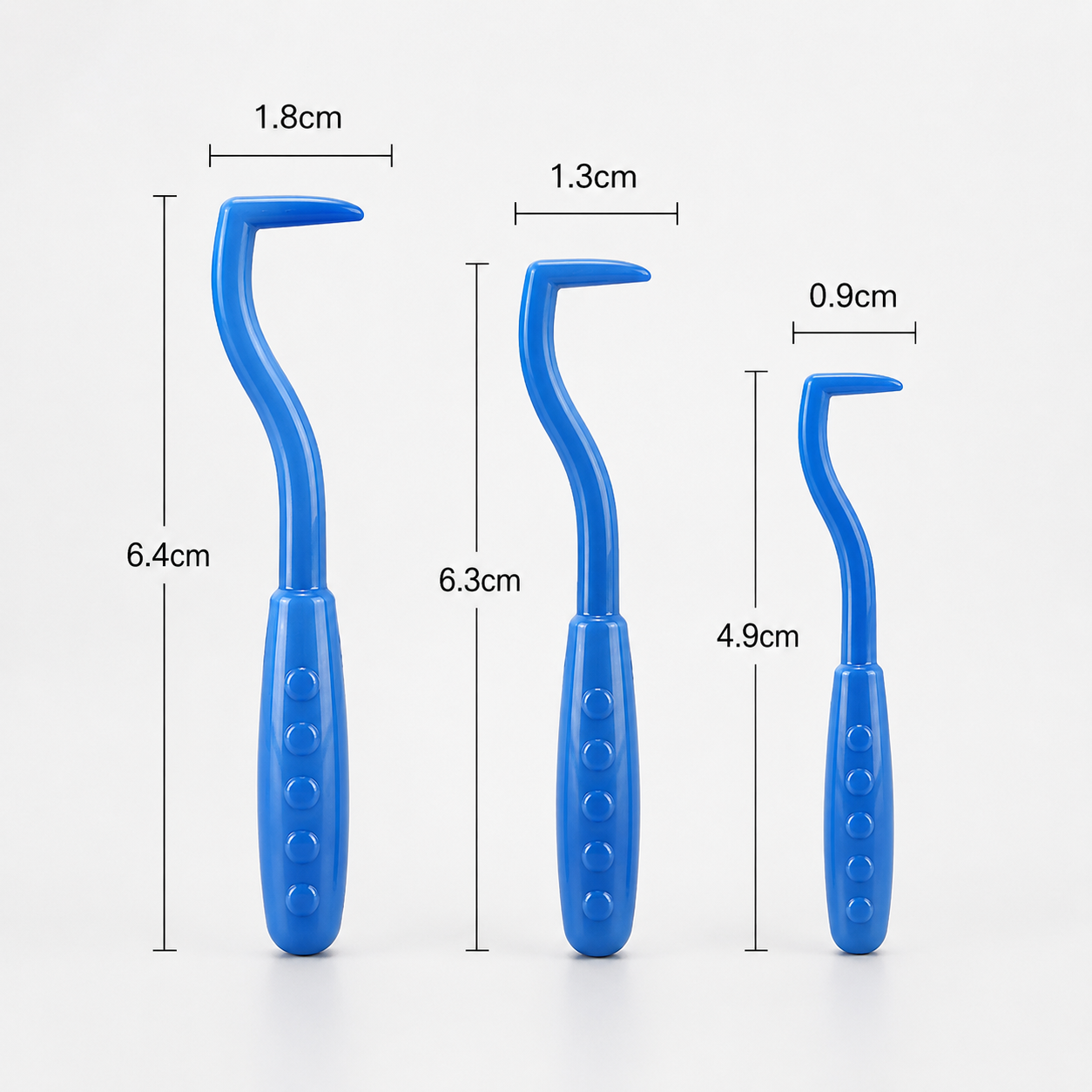 LoneStar Defense Tick Remover Hook Set for Dogs, Cats & Humans — 3 Pcs