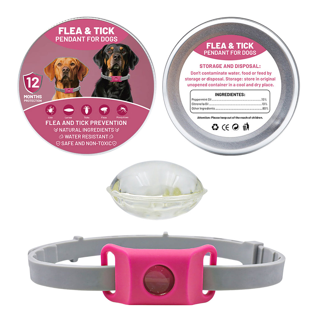 The LoneStar Shield Natural Flea & Tick Protection Collar for Dogs