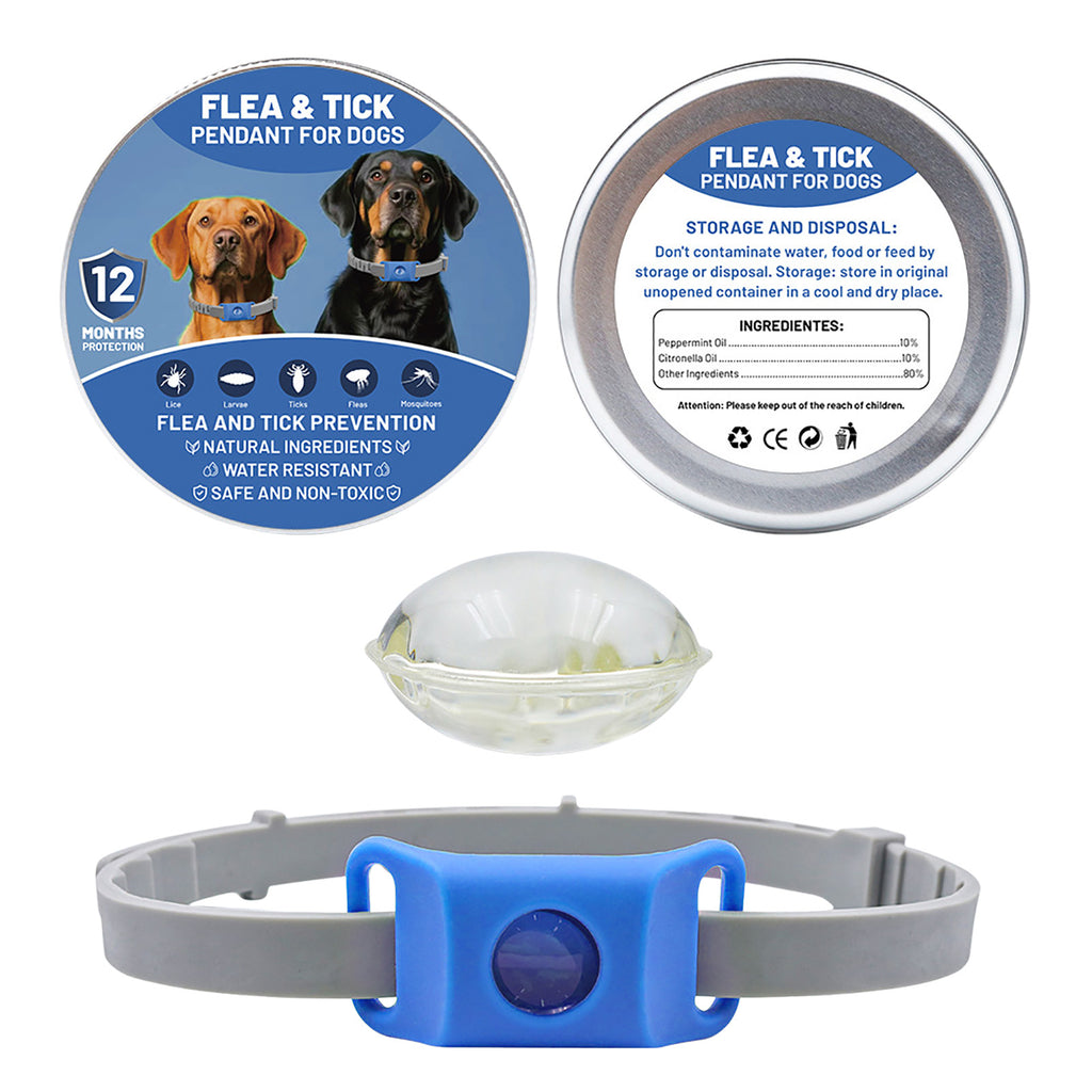 The LoneStar Shield Natural Flea & Tick Protection Collar for Dogs