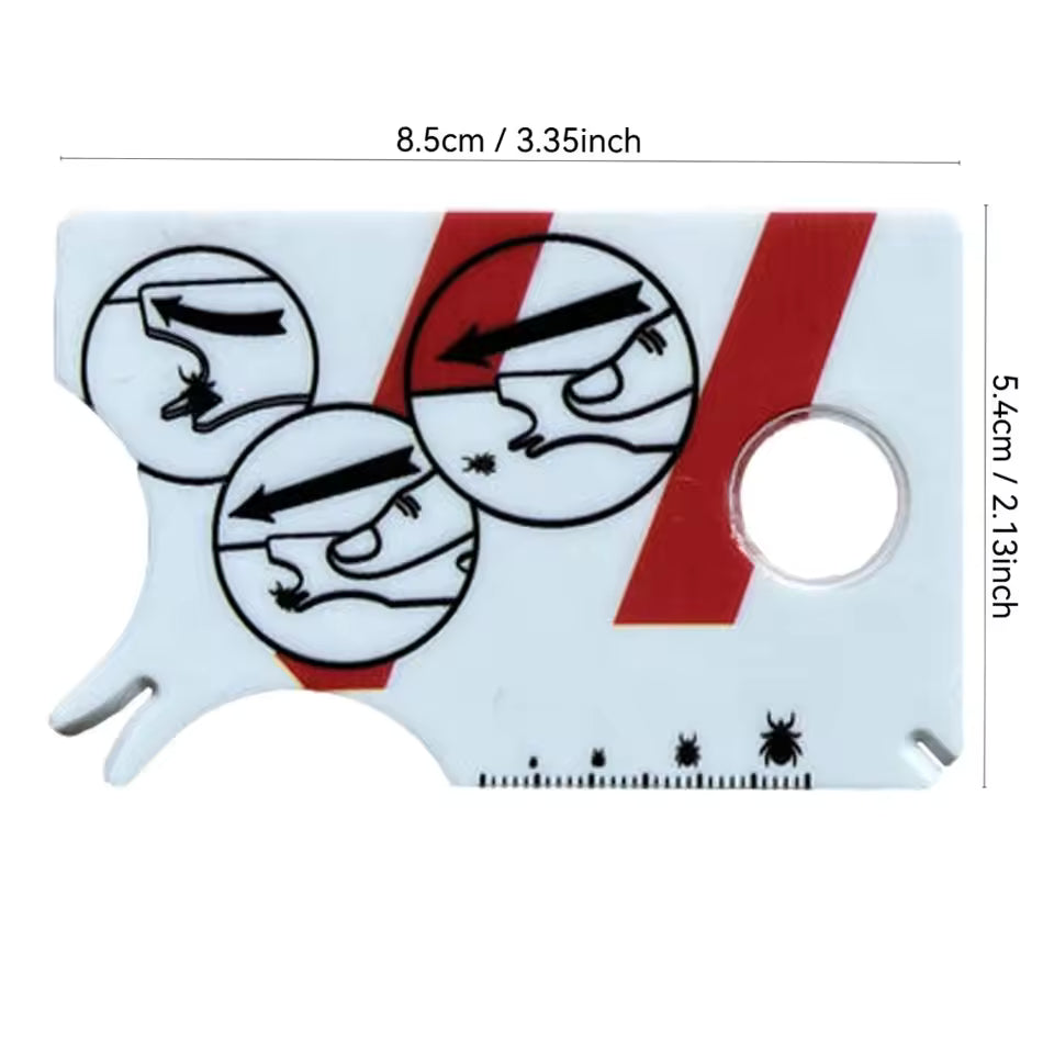 First LoneStar Shield Tick Remover Card